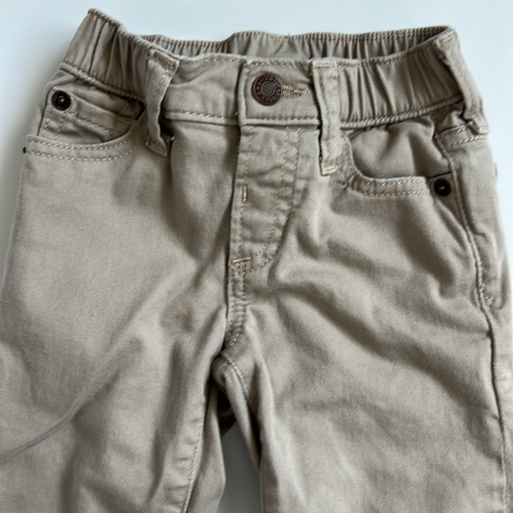 GAP tan denim jean pants 18-24M - Picture 2 of 6